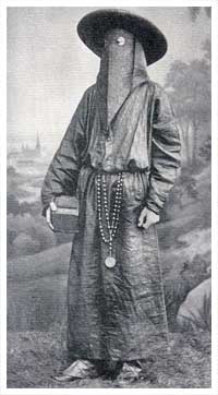 image of an Italian monk wearing 