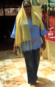 sudan muslim lubna hussein trousers pants